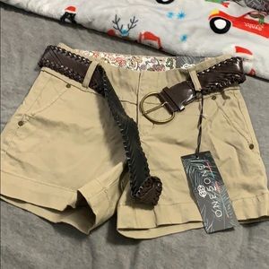 Khaki shorts NWT